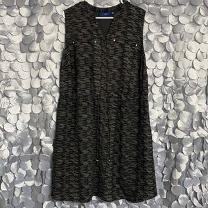 Black/patterned APT.9 Dress.